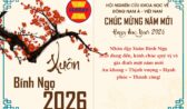 Thư chúc tết Xuân Bính Ngọ 2026 của Chủ tịch Hội